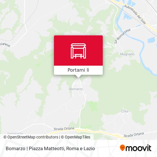 Mappa Bomarzo | Piazza Matteotti