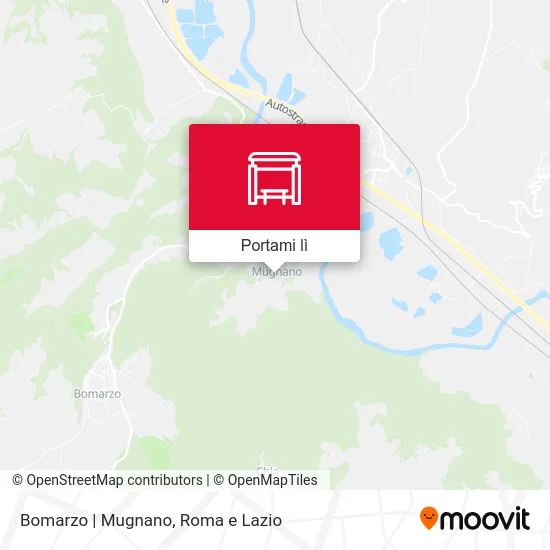 Mappa Bomarzo | Mugnano