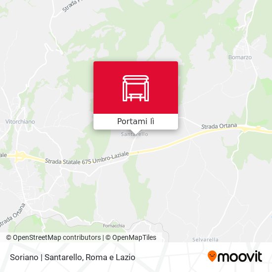 Mappa Soriano | Santarello