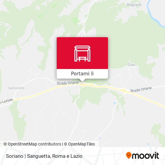 Mappa Soriano | Sanguetta