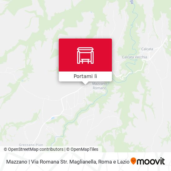 Mappa Mazzano | Via Romana Str. Maglianella