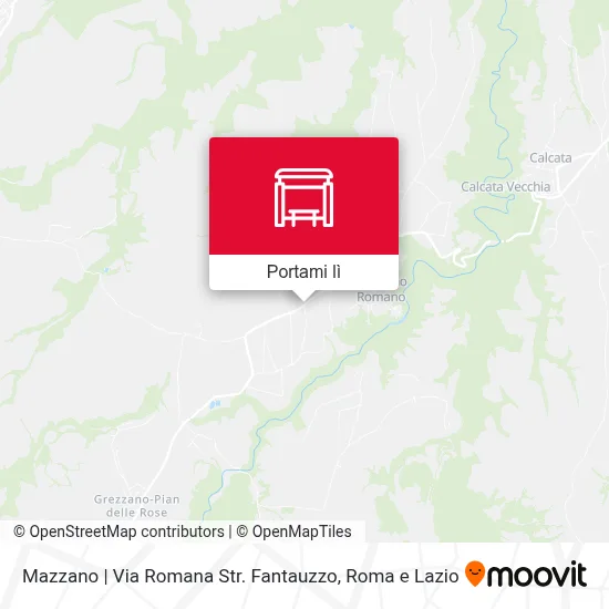 Mappa Mazzano | Via Romana Str. Fantauzzo
