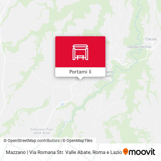 Mappa Mazzano | Via Romana Str. Valle Abate