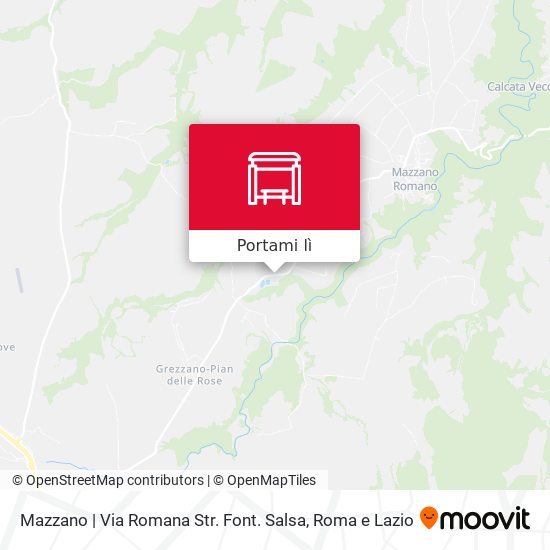 Mappa Mazzano | Via Romana Str. Font. Salsa