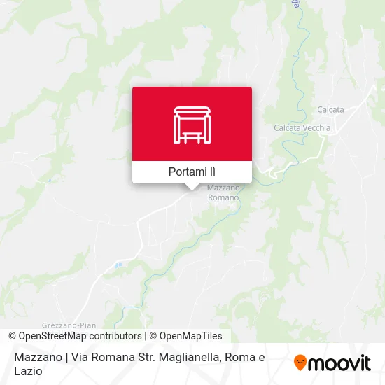 Mappa Mazzano | Via Romana Str. Maglianella