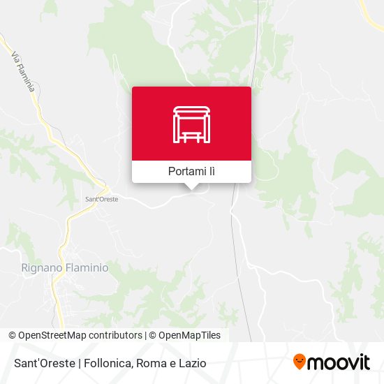 Mappa Sant'Oreste | Follonica