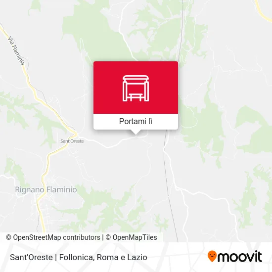 Mappa Sant'Oreste | Follonica