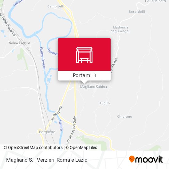 Mappa Magliano S. | Verzieri