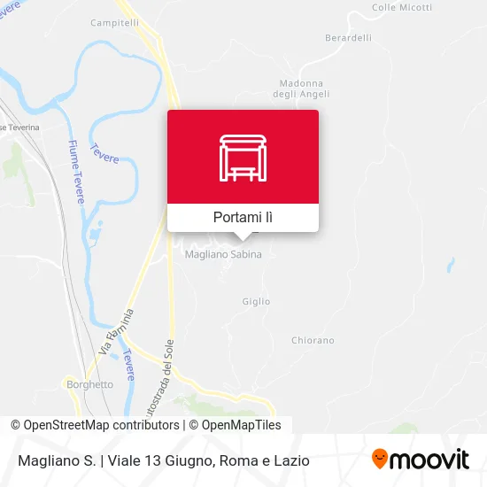 Mappa Magliano S. | Viale 13 Giugno
