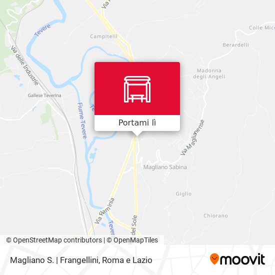 Mappa Magliano S. | Frangellini