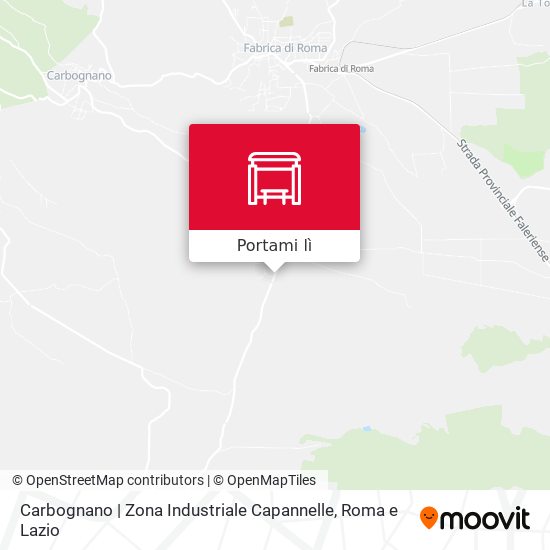 Mappa Carbognano | Zona Industriale Capannelle