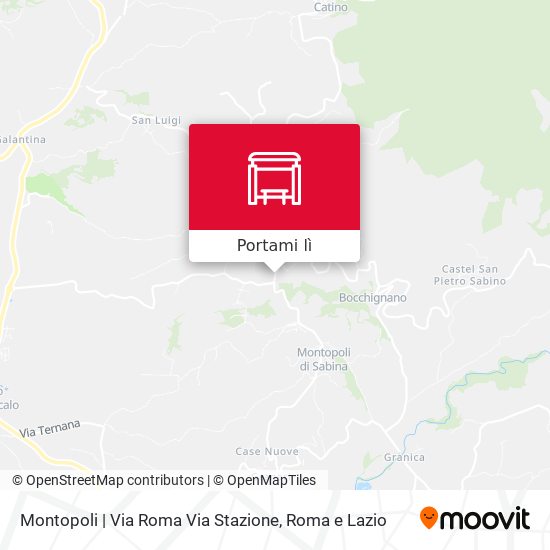 Mappa Montopoli | Via Roma Via Stazione