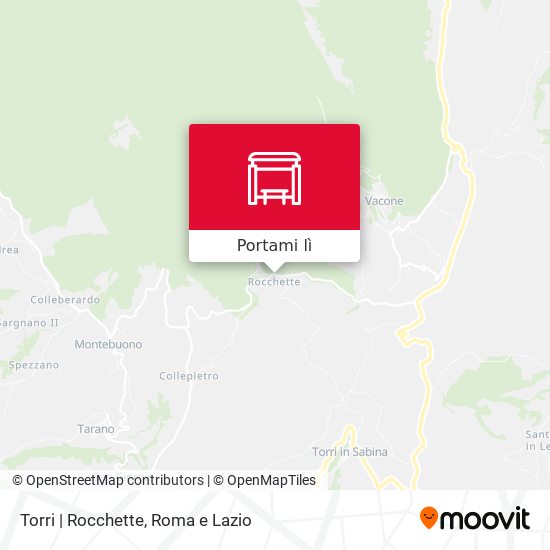 Mappa Torri | Rocchette