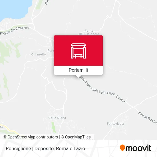 Mappa Ronciglione | Deposito