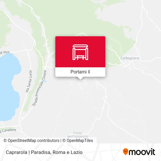 Mappa Caprarola | Paradisa