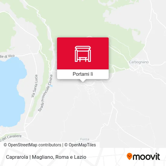 Mappa Caprarola | Magliano