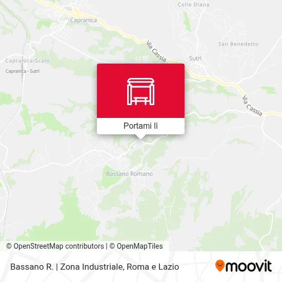 Mappa Bassano R. | Zona Industriale