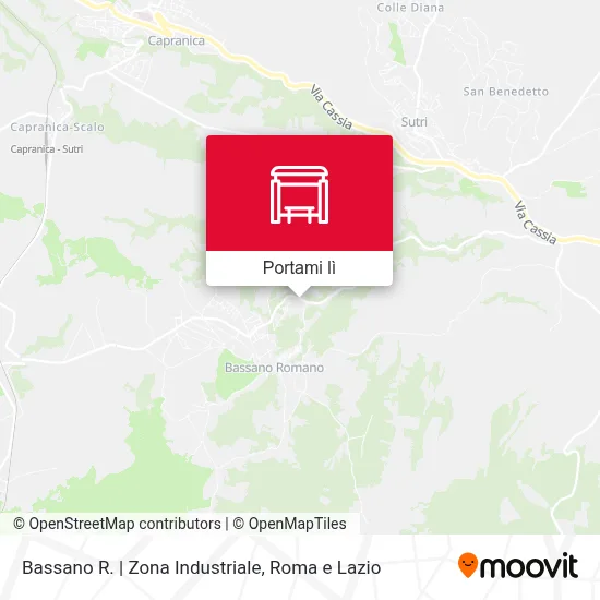 Mappa Bassano R. | Zona Industriale