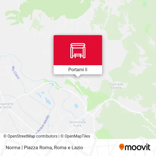Mappa Norma | Piazza Roma