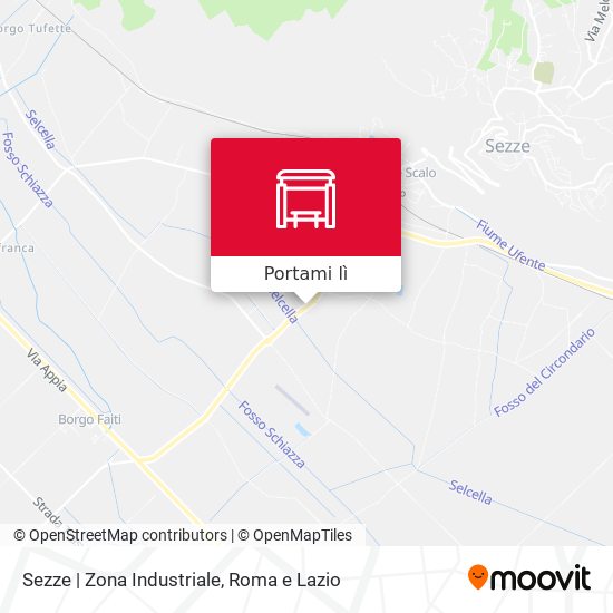 Mappa Sezze | Zona Industriale