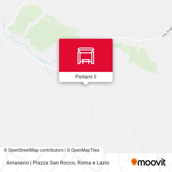 Mappa Amaseno | Piazza San Rocco