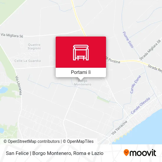Mappa San Felice | Borgo Montenero