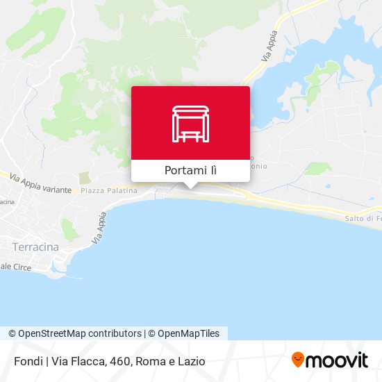 Mappa Fondi | Via Flacca, 460