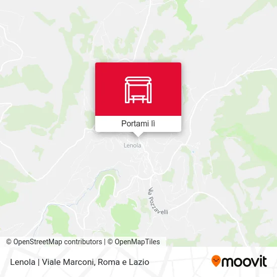 Mappa Lenola | Viale Marconi