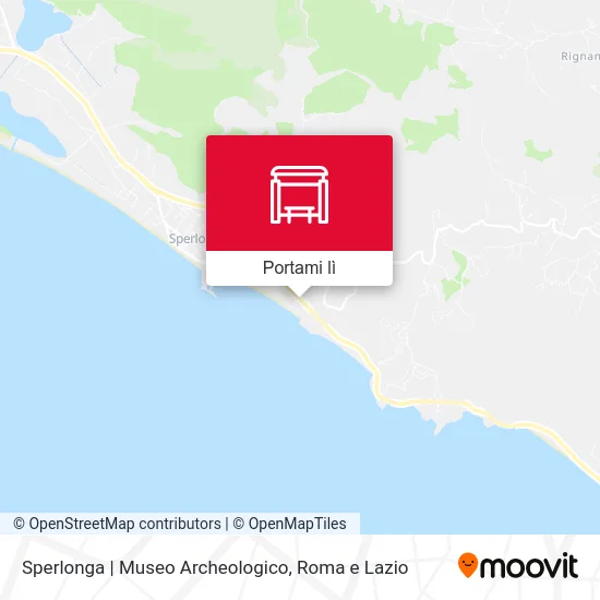 Mappa Sperlonga | Museo Archeologico