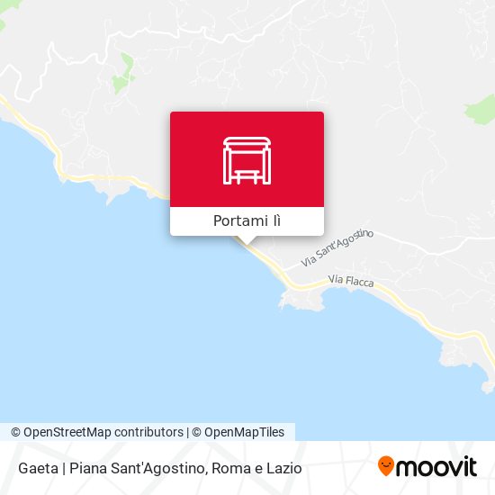 Mappa Gaeta | Piana Sant'Agostino