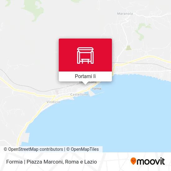 Mappa Formia | Piazza Marconi