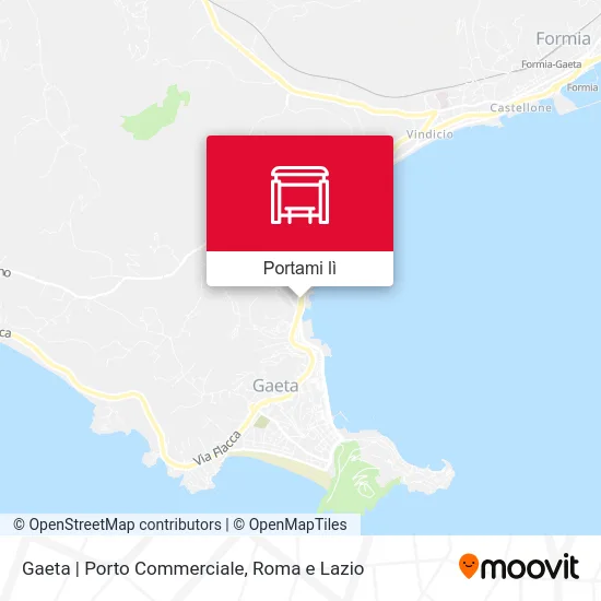 Mappa Gaeta | Porto Commerciale