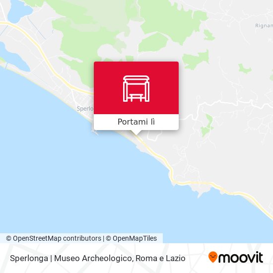 Mappa Sperlonga | Museo Archeologico