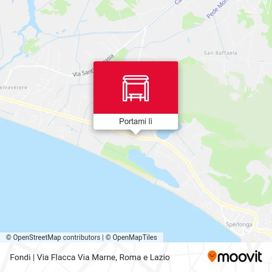 Mappa Fondi | Via Flacca Via Marne