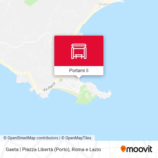 Mappa Gaeta | Piazza Libertà (Porto)