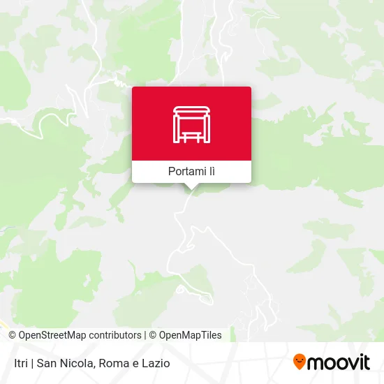Mappa Itri | San Nicola