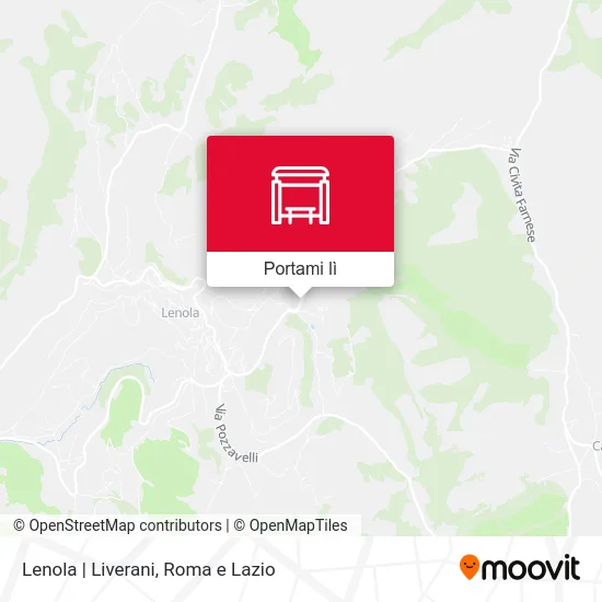 Mappa Lenola | Liverani
