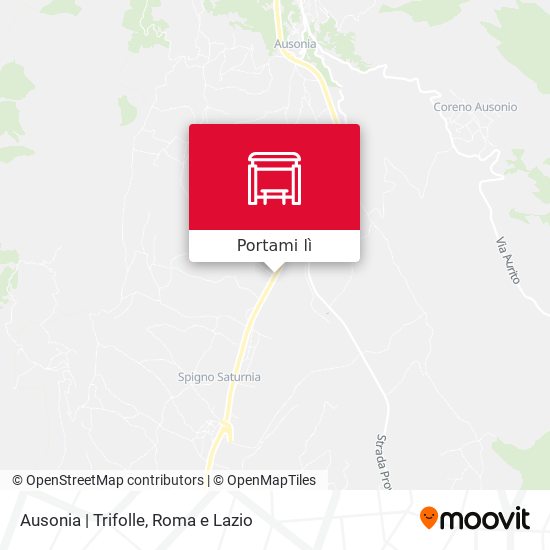 Mappa Ausonia | Trifolle