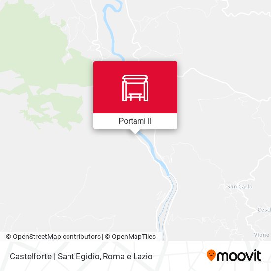 Mappa Castelforte | Sant'Egidio