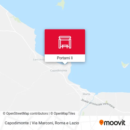 Mappa Capodimonte | Via Marconi