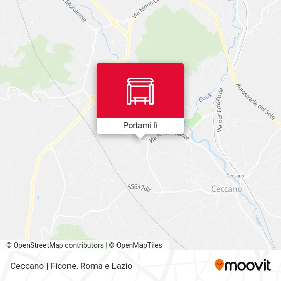 Mappa Ceccano | Ficone