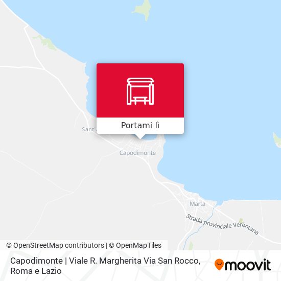 Mappa Capodimonte | Viale R. Margherita Via San Rocco