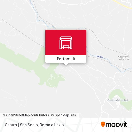 Mappa Castro | San Sosio
