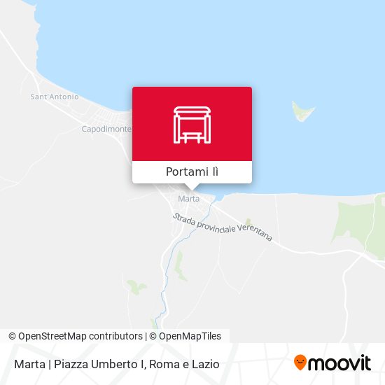 Mappa Marta | Piazza Umberto I