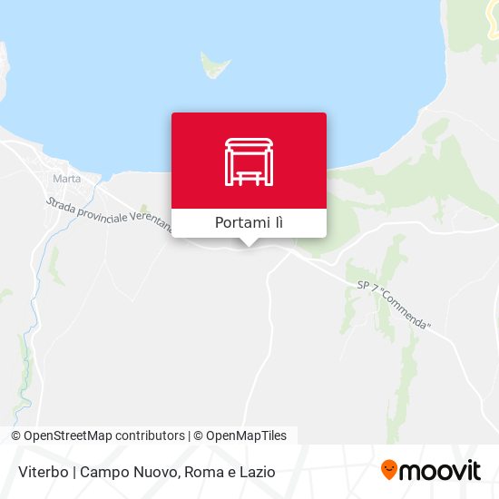 Mappa Viterbo | Campo Nuovo