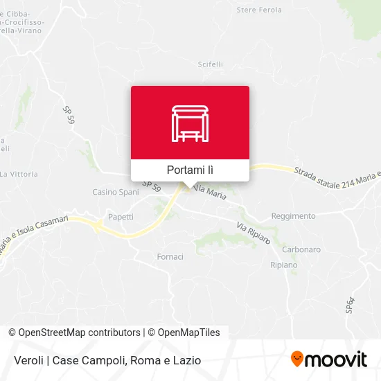 Mappa Veroli | Case Campoli