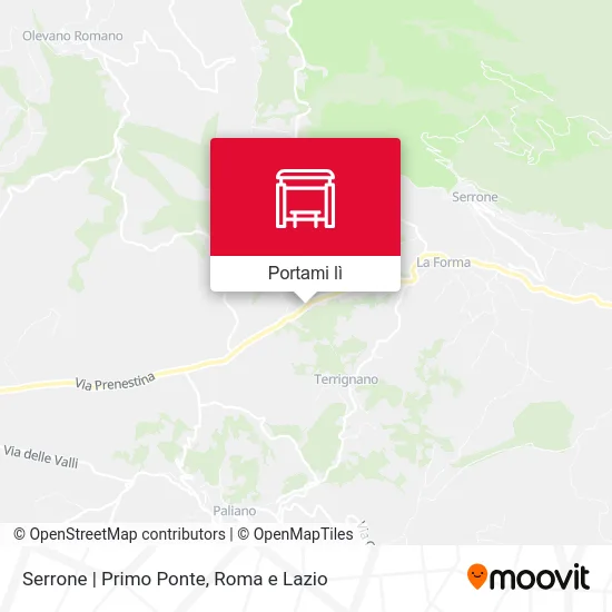Mappa Serrone | Primo Ponte