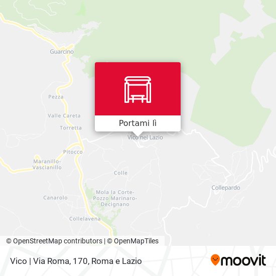 Mappa Vico | Via Roma, 170