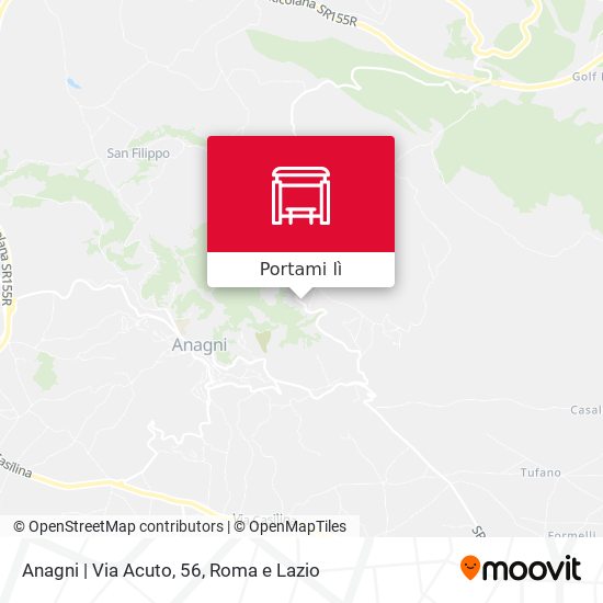 Mappa Anagni | Via Acuto, 56