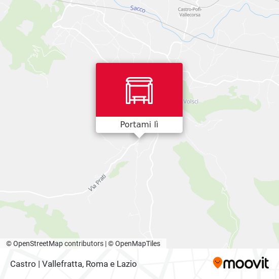 Mappa Castro | Vallefratta